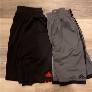 2 pair adidas short 14/16